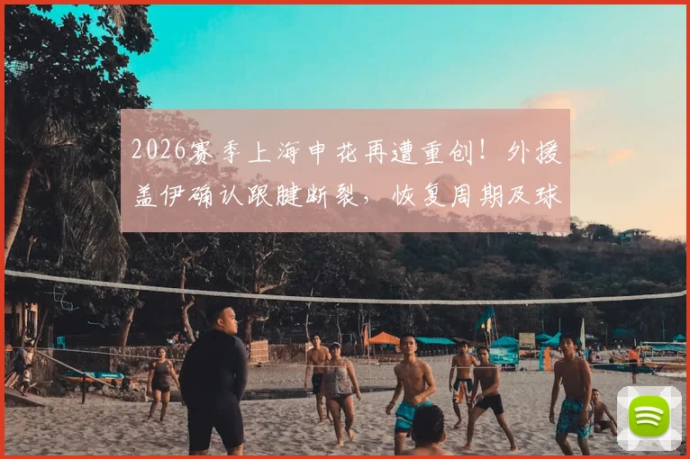 2026赛季上海申花再遭重创！外援盖伊确认跟腱断裂，恢复周期及球队影响分析